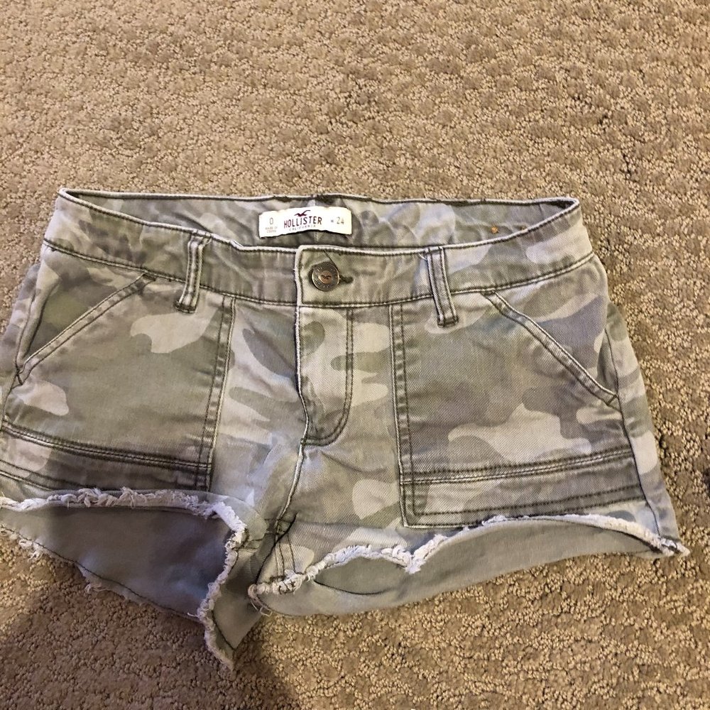 Camo Hollister Shorts